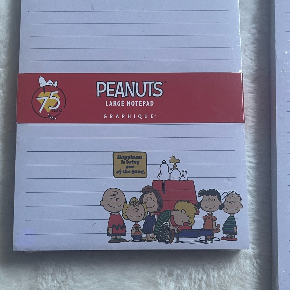 New Peanuts Notepads - Picture 2 of 3